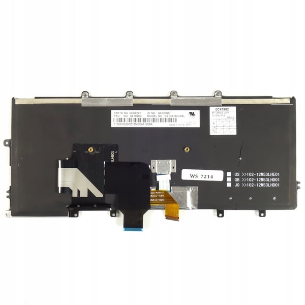 Lenovo ThinkPad X250 X250s X260 LED-tangentbord