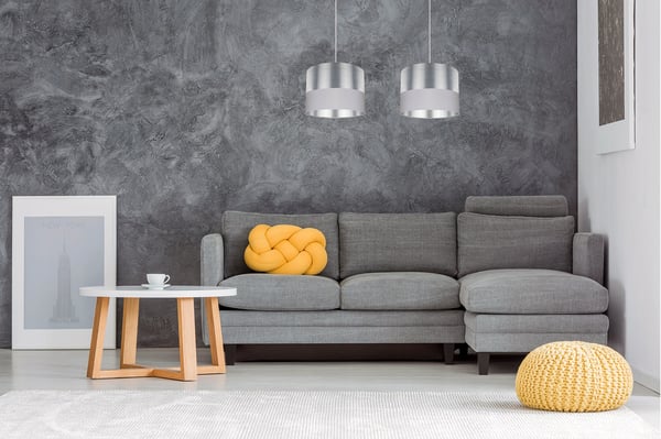 KATTOVALAISIN KROMILLA LED-VARJOSTIMELLA
