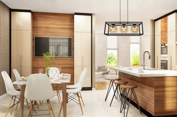 HÄNGANDE LAMPBUR ELEGANT GLASKULA HONUNG