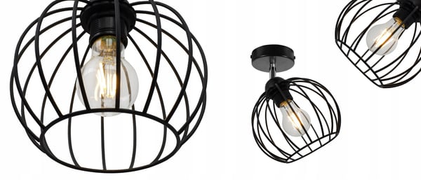 LOFTSLAMPE EDISON RETRO LED VÆGLAMPE