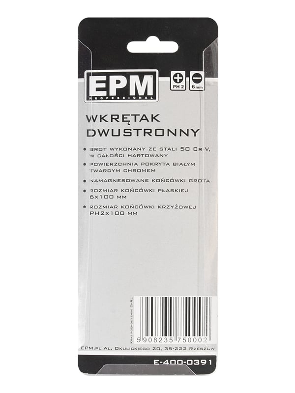 KÄÄNNÄ RUUVIMEISSELI 220 MM JA PH2 * 6,0 MM:N TERÄ - E-400-0391