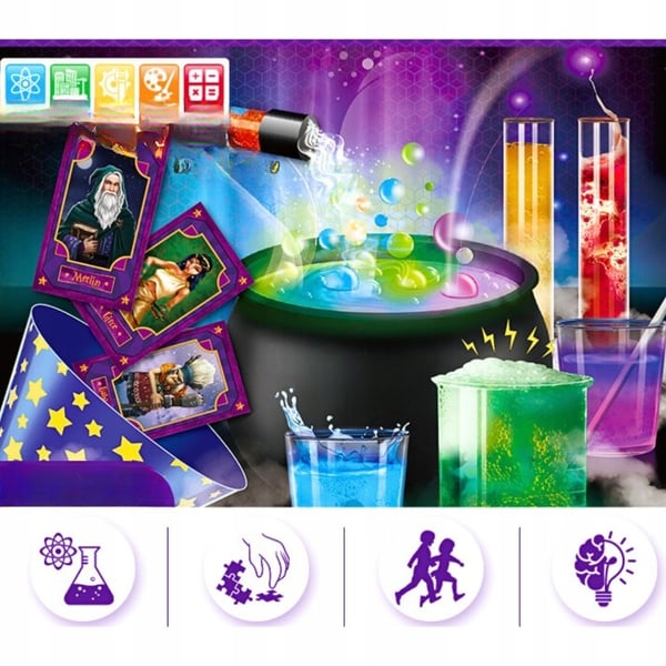 Kreativ magiska experiment set för barn lek och utbildning