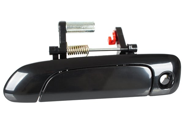 Honda Jazz / Fit 02-08 ytterdörrhandtag MED HÅL SVART GLANS fram vänster