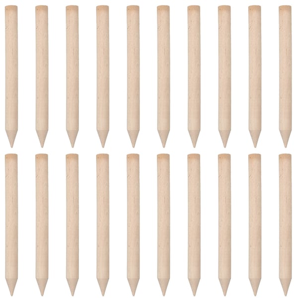 Kotarbau® Geodetic Pyökistä Valmistetut Puiset Tuet Tomaateille, Vihanneksille, Puille, 30 CM, 20 Kpl Setti Kotarbau® Geodetic Pyökistä Valmistetut Puiset Tuet Tomaateille, Vihanneksille, Puille, 30 CM, 20 Kpl Setti