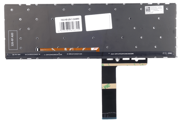 Lenovo IdeaPad Slim 5 16ABR8 tastatur sort med LED QWERTY US