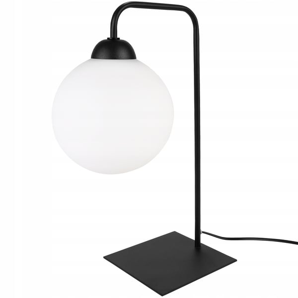 MUSTA LED-PALLOPÖYTÄVALAISIN 15 CM