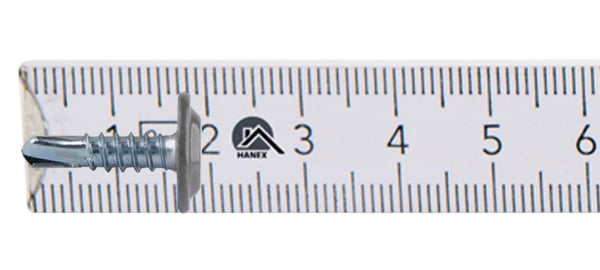 GM-B monteringsforbindelser 4,2x16mm RAL 9006