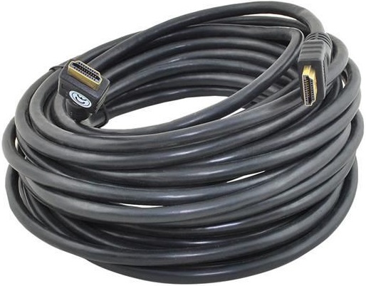 Lanberg M/M v1.4 HDMI-kabel 15m sort