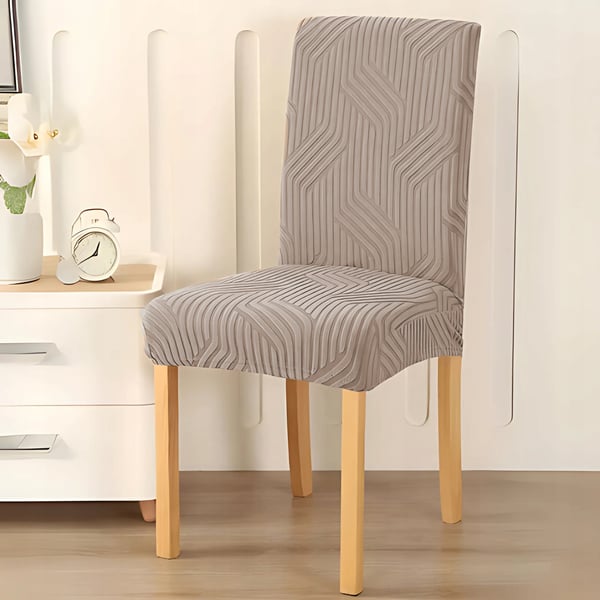 Tuolin päällinen BEIGE cappuccino jacquard-punonta [10-Z8-CP]