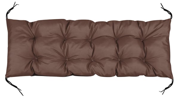 Puutarhatyyny 120x40 cm vedenpitävä palettipenkille ruskea