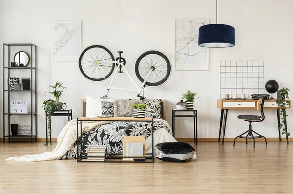 HÆNGELAMPE, LOFTKRONE, KROM, FLØJLSSKÆRM