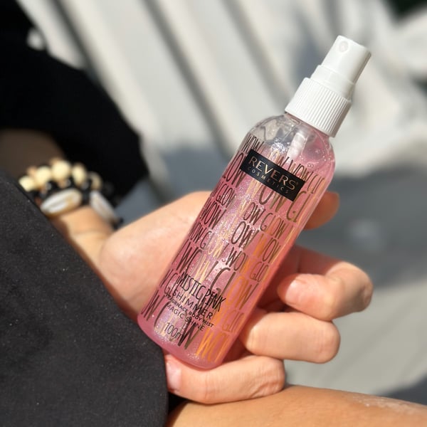 Body Mist. Duftende med lysnende partikler. Mandarin.