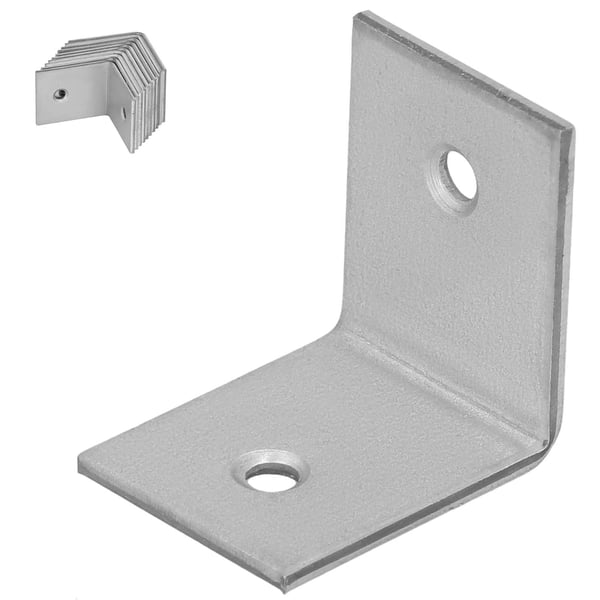 Kotarbau® Kirvesmiehen kulmaliitin ruostumatonta terästä sinkittyä 30 x 30 x 25 mm 12 kpl:n sarja