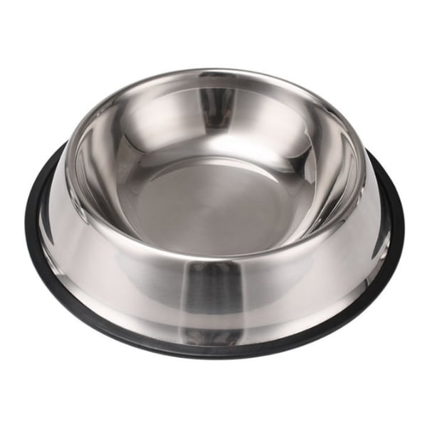 PetJet metalskål til hunde og katte, til foder og vand, skridsikker, 350 ml