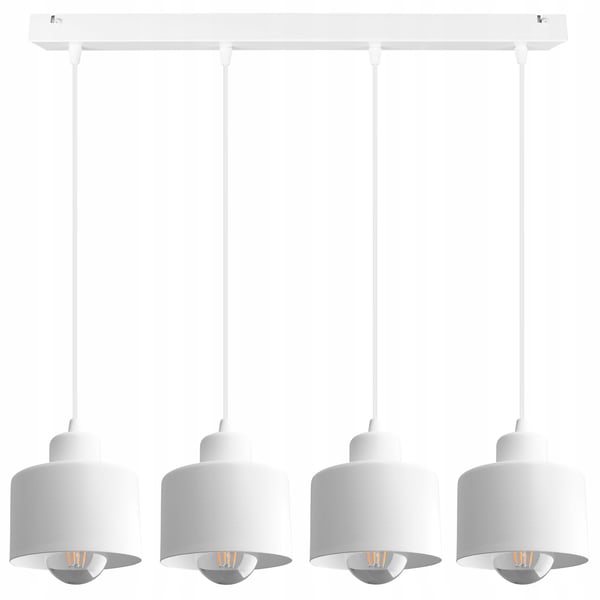 Metallinen LED-kattovalaisin ja kattokruunu