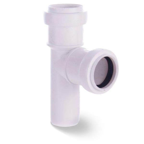 PVC-t-liitin 32/32/90" sisäinen viemäri