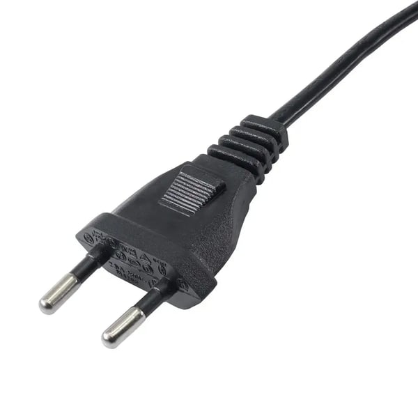 Akyga AK-RD-01A strømkabel til bærbar computer 2-benet otte IEC C7 1,5 m EU-stik