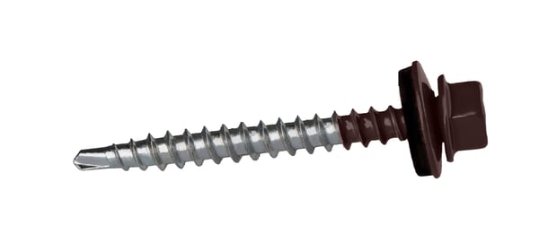 Landmandsskruer GTF2 Z14 4,8x50mm RAL 8017