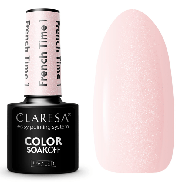 Claresa hybrid neglelak French Time 1 Claresa hybrid neglelak French Time 1