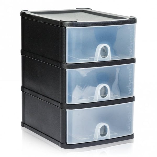 WHAM PRAKTISK BEHÅLLARE/ORGANIZER - 3 LAGODER - KAPACITET GD 1803