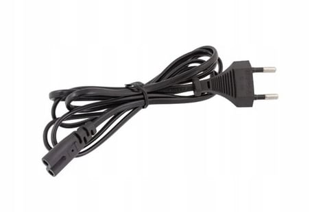 Akyga AK-RD-02A kannettavan tietokoneen virtajohto 2-nastainen kahdeksan IEC C7 CEE 7/16 3m EU-pistoke