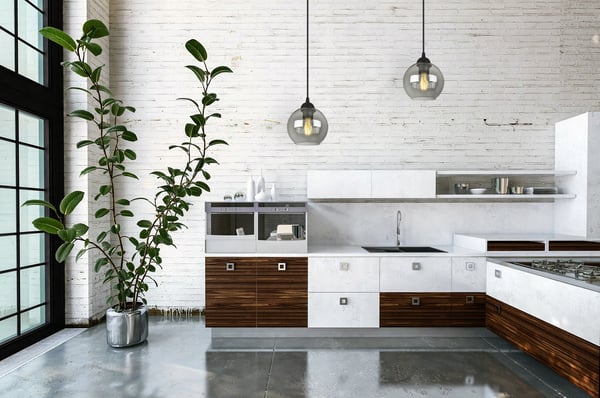 MODERN ELEGANT HÄNGLAMPA MED GLASKULA