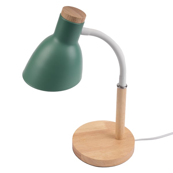 Pöytälamppu koulun piirustustyöhön vihreä E27 NIKO Lumiled