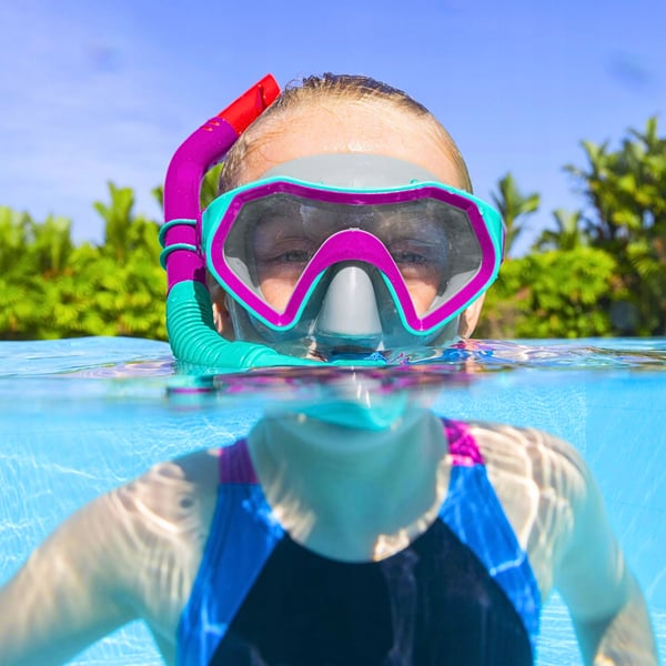 Bestway Dykkersæt - Maske med snorkel og svømmebriller