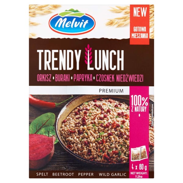 Melvit Premium Trendy Lunch rödbeta peppar ramslök 320 g