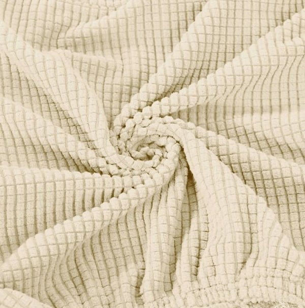 KLÄDSEL skandinavisk stol crème jacquard