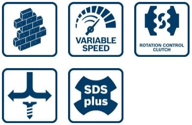 SDS+ ROTERANDE HAMMARE GBH 2-26DFR 800W - B 611254768