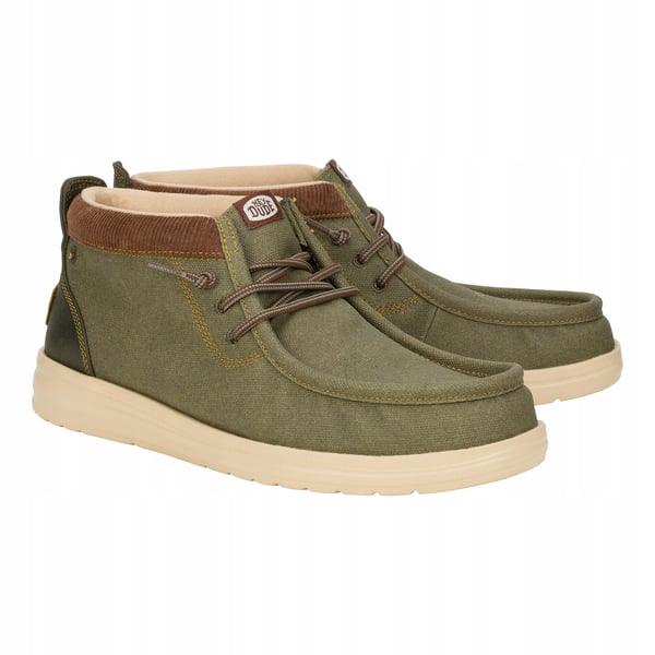 Heydude Wally Mid Grip R arbetsskor stövel 41867 storlek 42 dusty olive