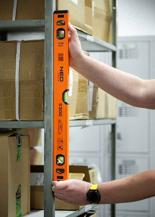 ALUMINIUM VATTENVAS S300 3 NIVEAUER 60 CM - T N71-132