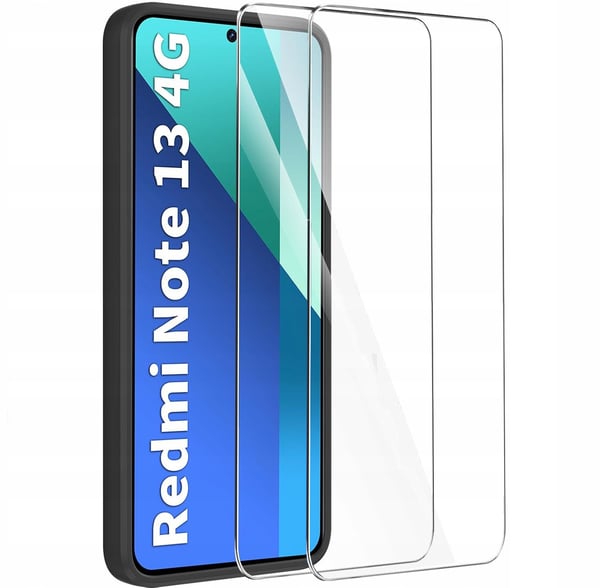 ANTI SHOCK CASE TIL XIAOMI REDMI NOTE 13 4G + 2x GLAS