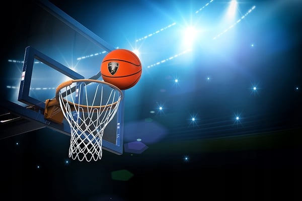 Lamborghini basketbold størrelse 7 højkvalitets PU-læder