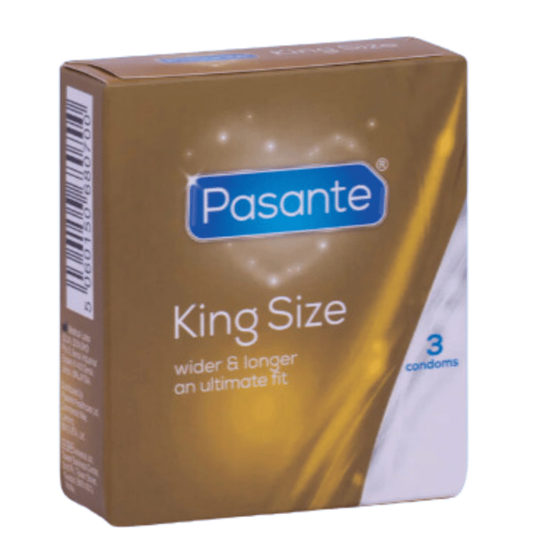 Pasante King Size kondomer 3 st.