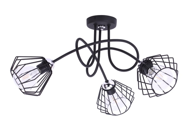 Moderni LED-krominen parvi-kattovalaisin