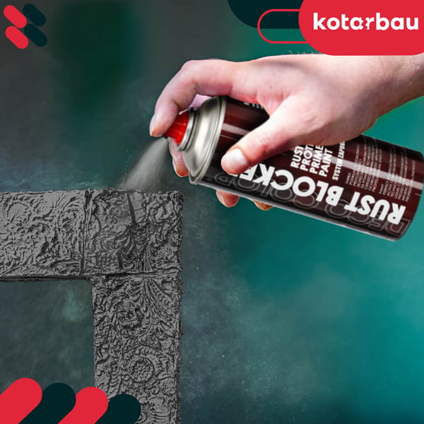 Metallimaali antrasiitti RAL7016 korroosionestoaine 400 ml