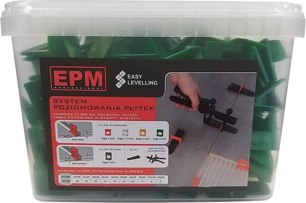NEM NIVELLERING AF FLISEKLIPS 200 STK. 3 MM - E-315-8830