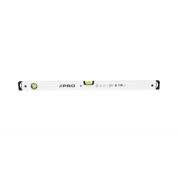 VIT NIVÅ HORISONTELL OCH VERTIKAL INDIKATOR LUTNING 2% 80 CM - 100-AB-080 VIT NIVÅ HORISONTELL OCH VERTIKAL INDIKATOR LUTNING 2% 80 CM - 100-AB-080