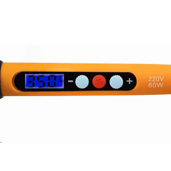 Rosfix Orange Rottweiler OR60W 11-in-1 tarkkuusliitoskolvi näytöllä ja 6 kärkiä, sieni, juote ja jalusta