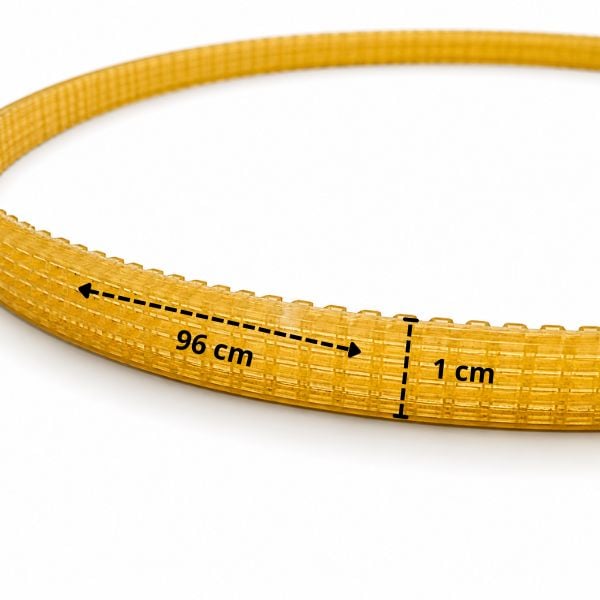 Tasapainottimen moottorin hihna 96cm (keltainen)