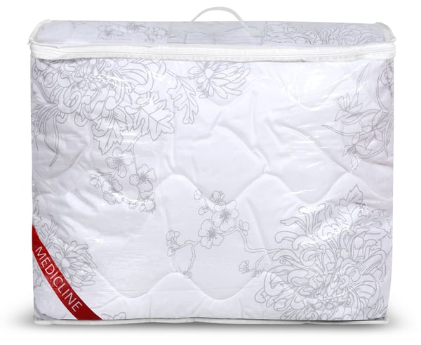Dyne 155x220 cm helårs antiallergisk mikrofiber printet silikone