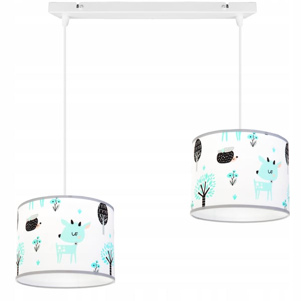 Lofthængende lampe til børn, LED-lampeskærm