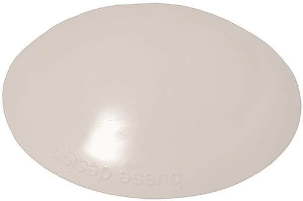 Plastdörrstötfångare 50 mm, höjd 12 mm vit - HS 355000