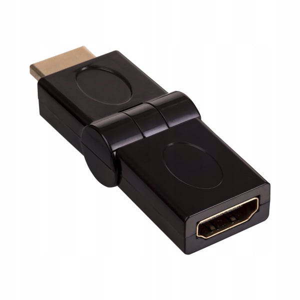 Akyga AK-AD-40 hdmi /han - hdmi /hun adapter vinklet 180 grader