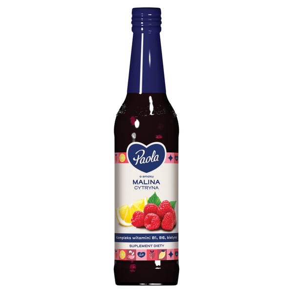 Paola Hindbær Citron Kosttilskud 430 ml