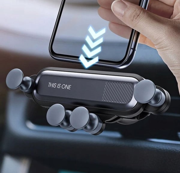 Bilhållare för telefon och instrumentpanel