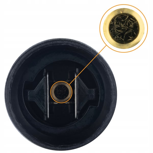 Rosfix-vaahtosumutin S0401 1000ml painepesurille G1/4F, suutin 1,23mm + Adapteri / adapteri Bosch-painepesurille - vanha malli - G1/4"M (muovi)