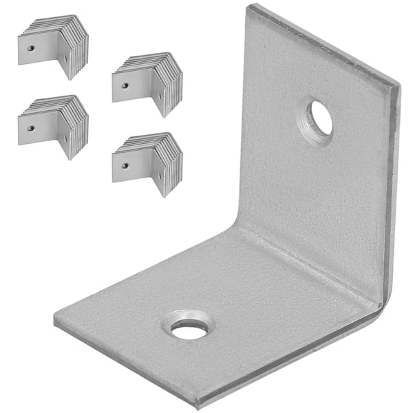 Kotarbau® Kirvesmiehen kulmaliitin ruostumatonta terästä sinkittyä 30 x 30 x 25 mm 50 kpl:n sarja